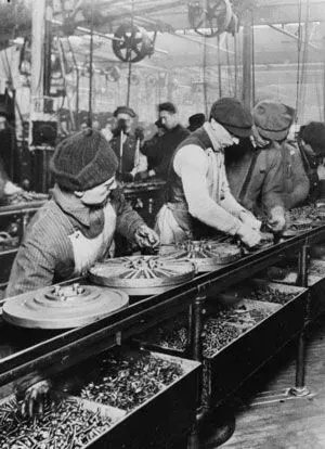 Conveyor belts Before Ford assembly line
